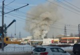Автомастерская сгорела на ул.Зерновой